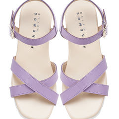 【数量限定】フラワーカラーストラップサンダル