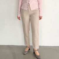 【マシュマロフィット】ビジューストラップパンプス