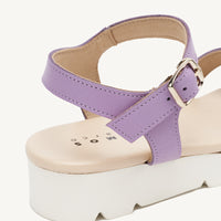 【数量限定】フラワーカラーストラップサンダル