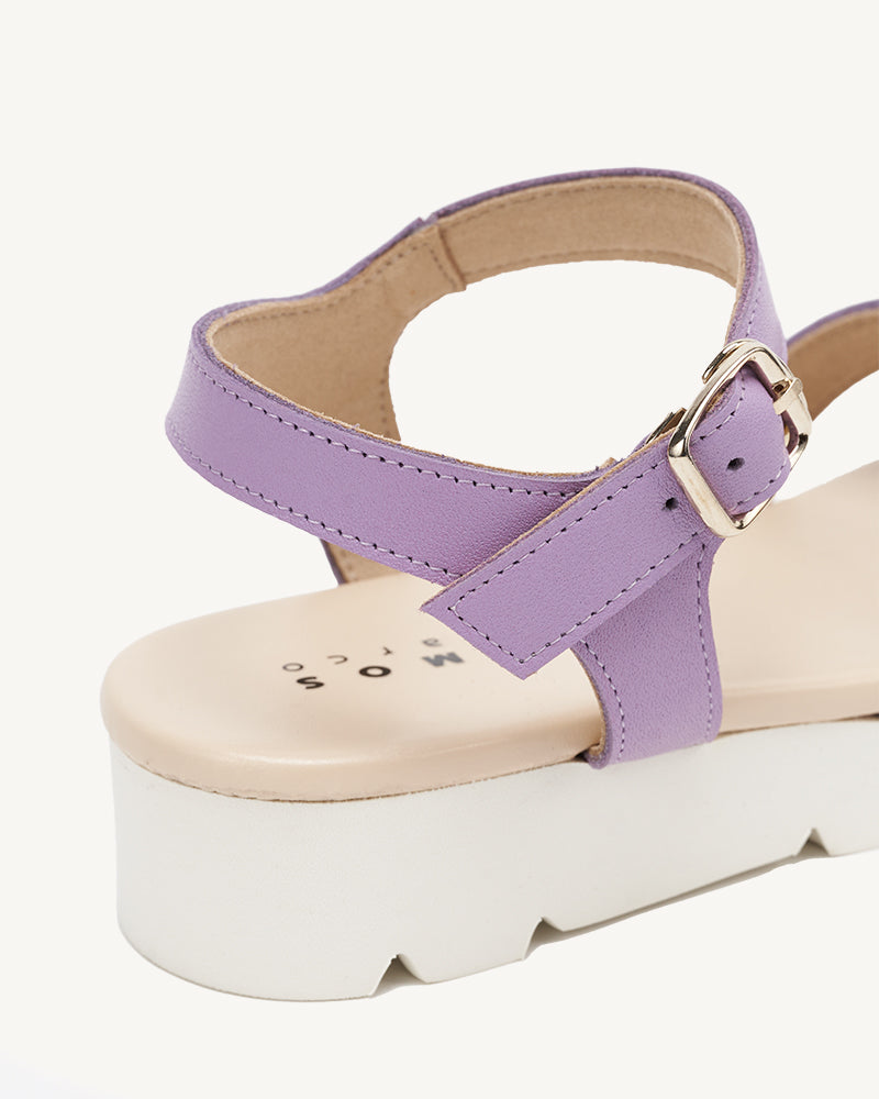 【数量限定】フラワーカラーストラップサンダル