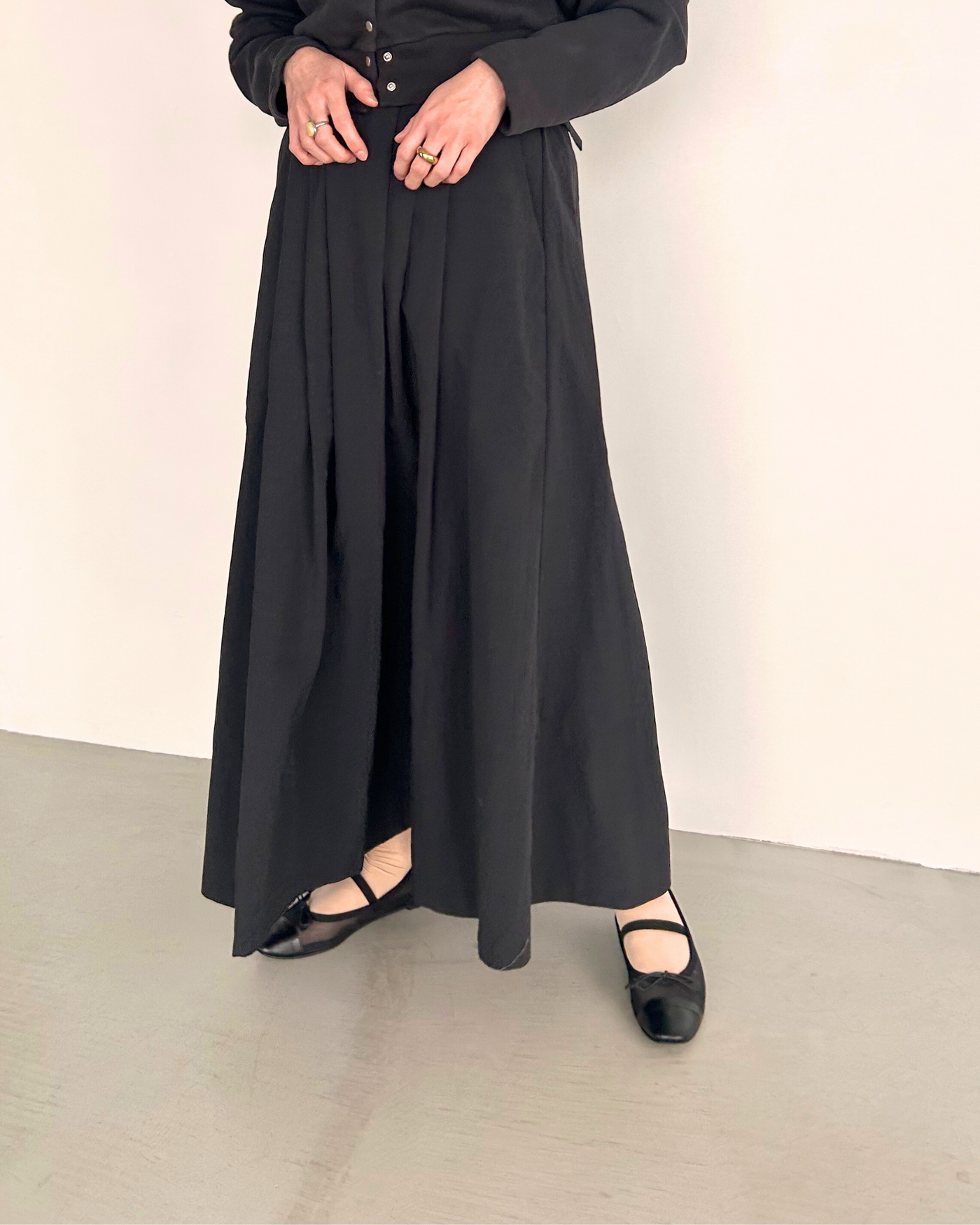 ストラップ付チュールバレエ