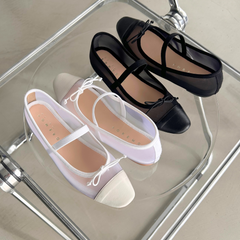 ストラップ付チュールバレエ