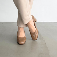 【マシュマロフィット】スクエアトウパンプス