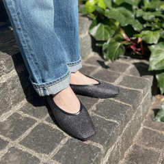 パナマフラットパンプス