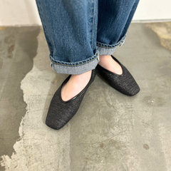 パナマフラットパンプス