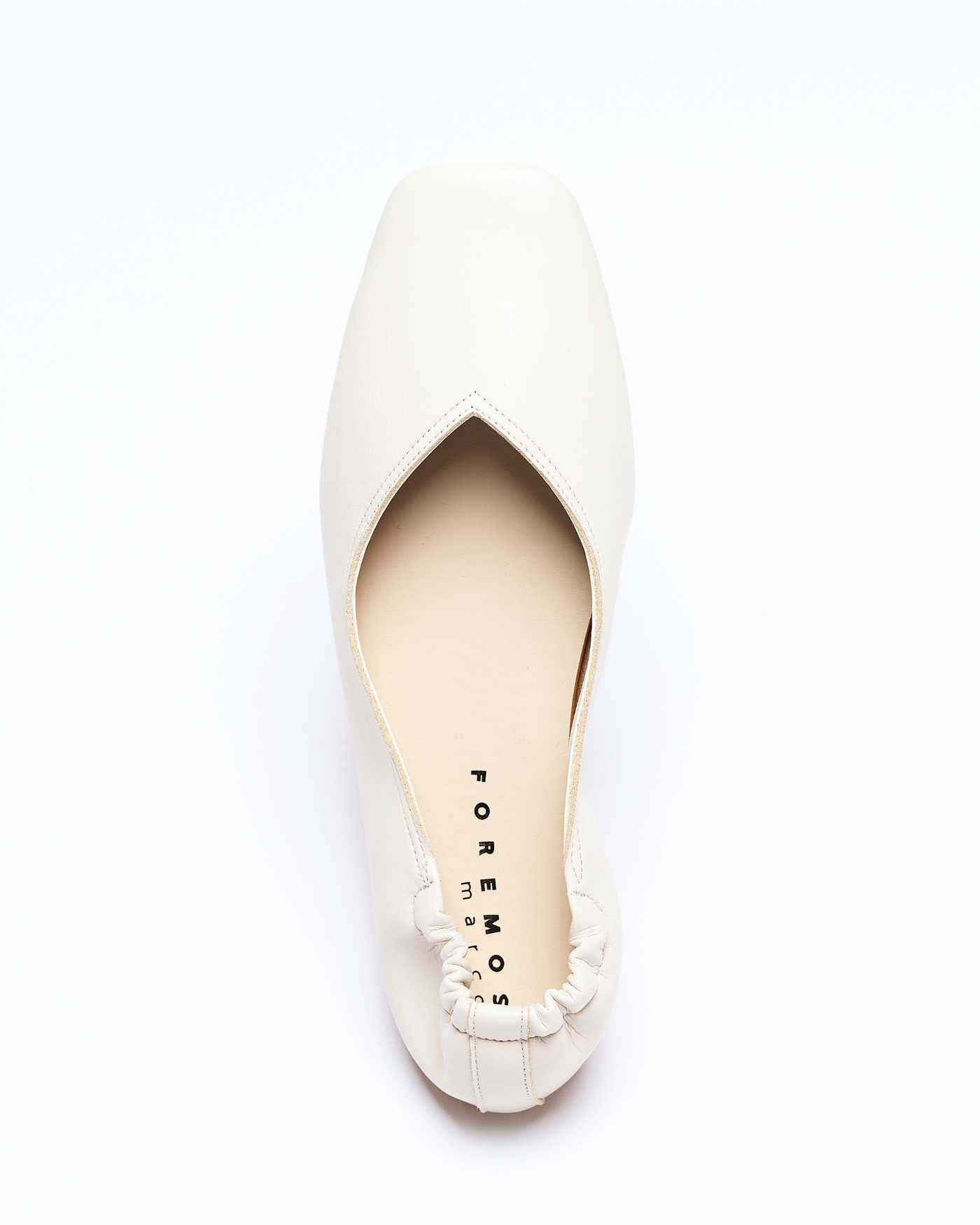 【ウォッシャブル】スクエアフラットシューズ