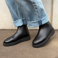 プラットフォームストレッチショートブーツ