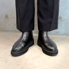 プラットフォームストレッチショートブーツ