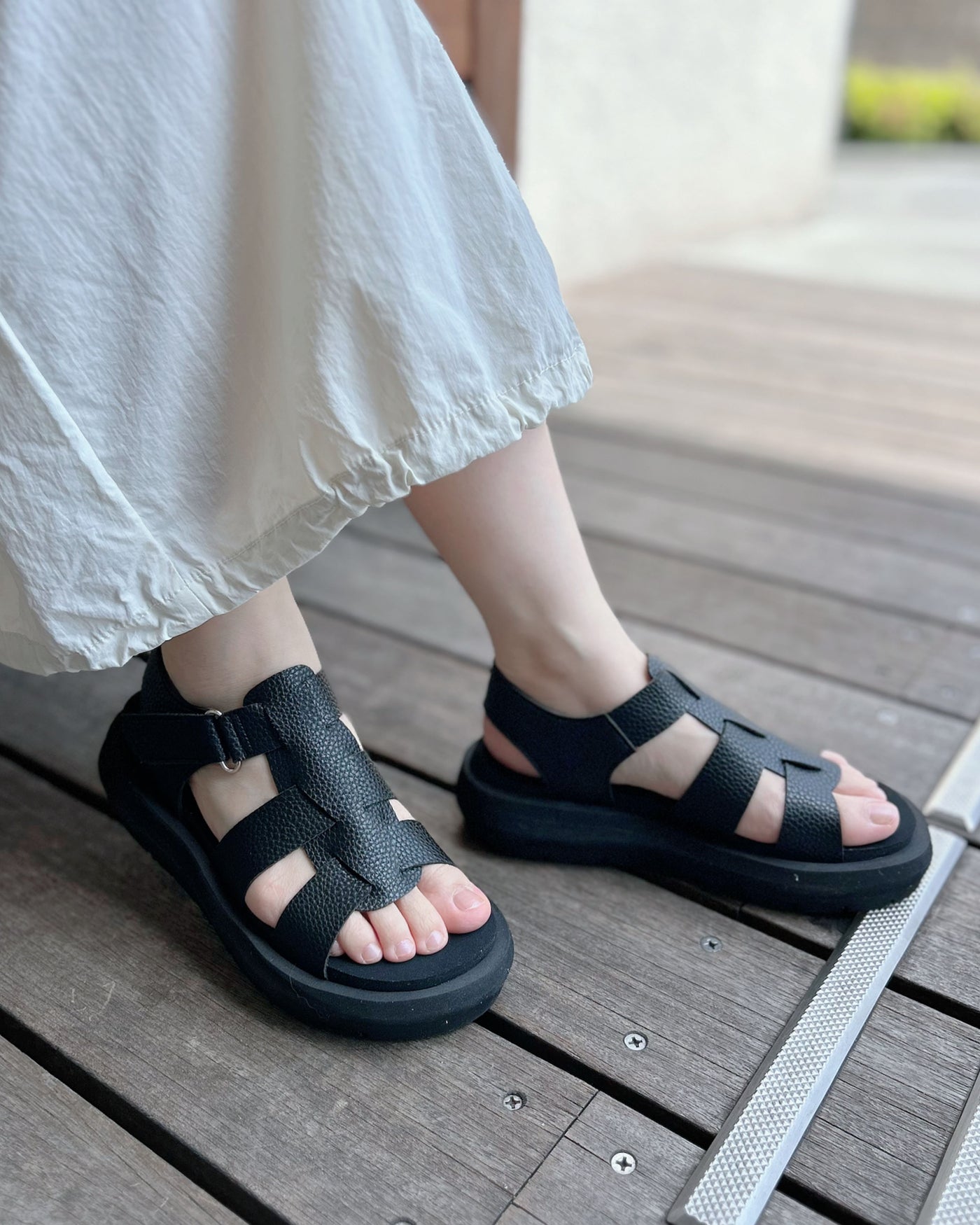 【マシュマロフィット】グルカサンダル