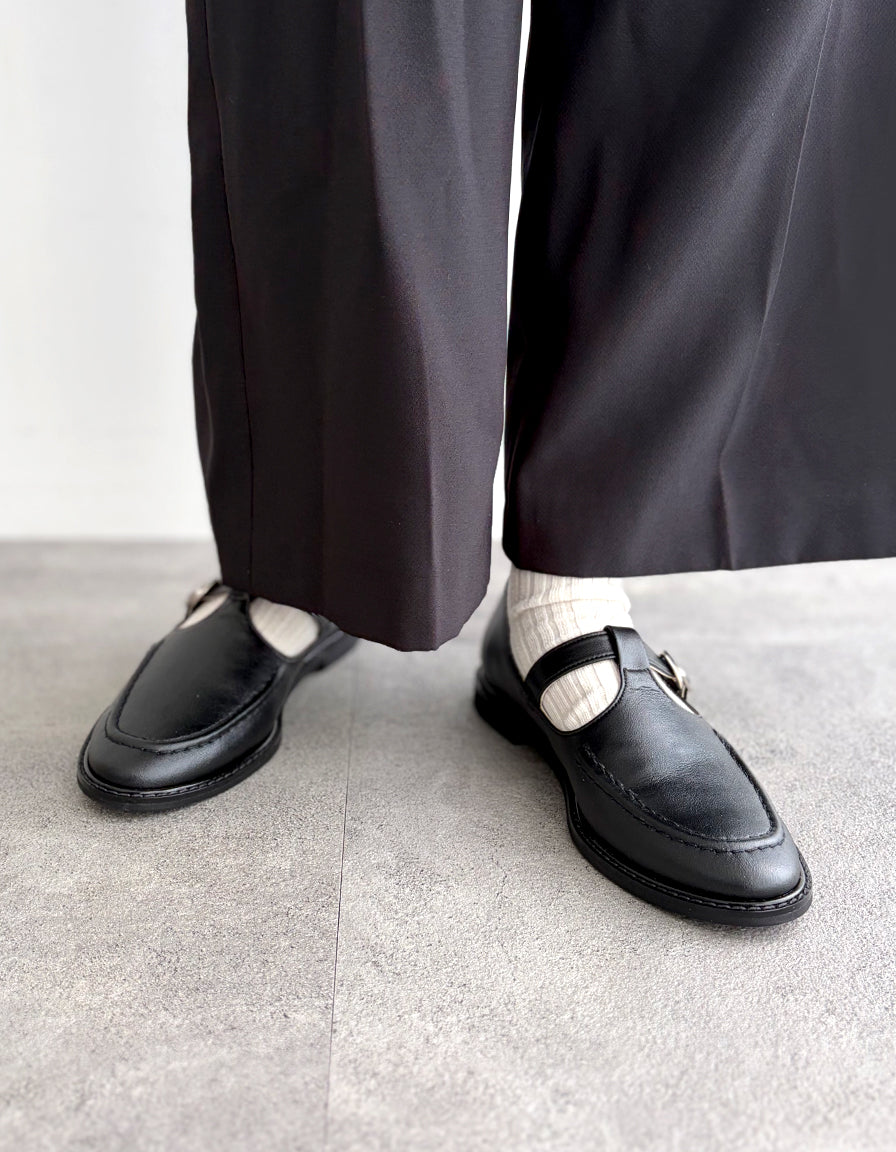 【Renewal】Tストラップシューズ