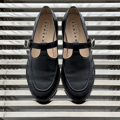 【Renewal】Tストラップシューズ