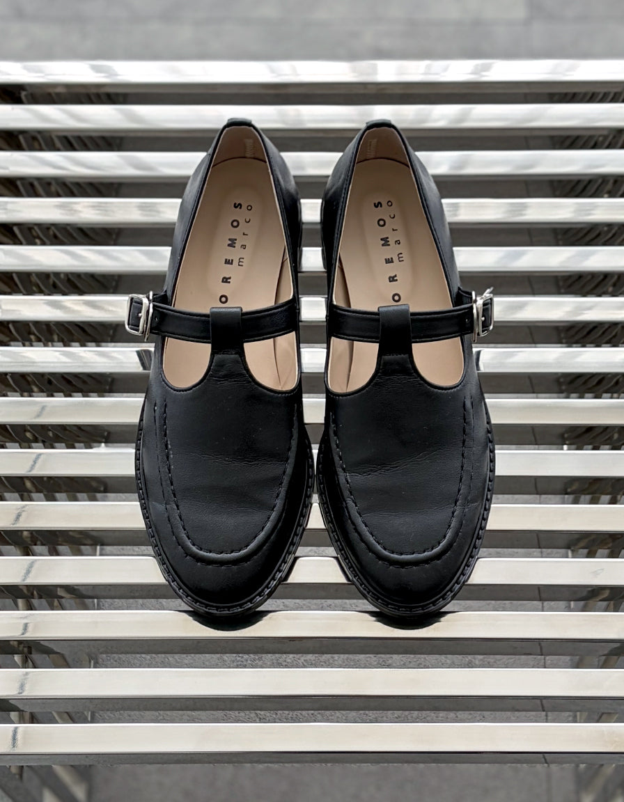 【Renewal】Tストラップシューズ