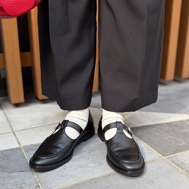 【Renewal】Tストラップシューズ