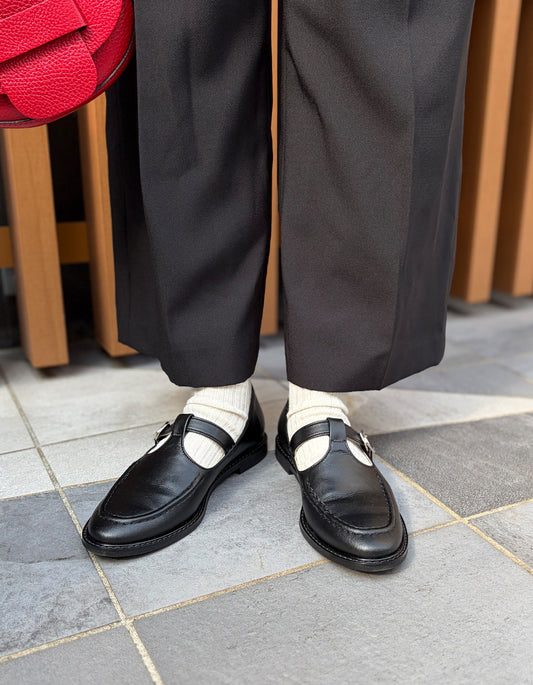 【Renewal】Tストラップシューズ