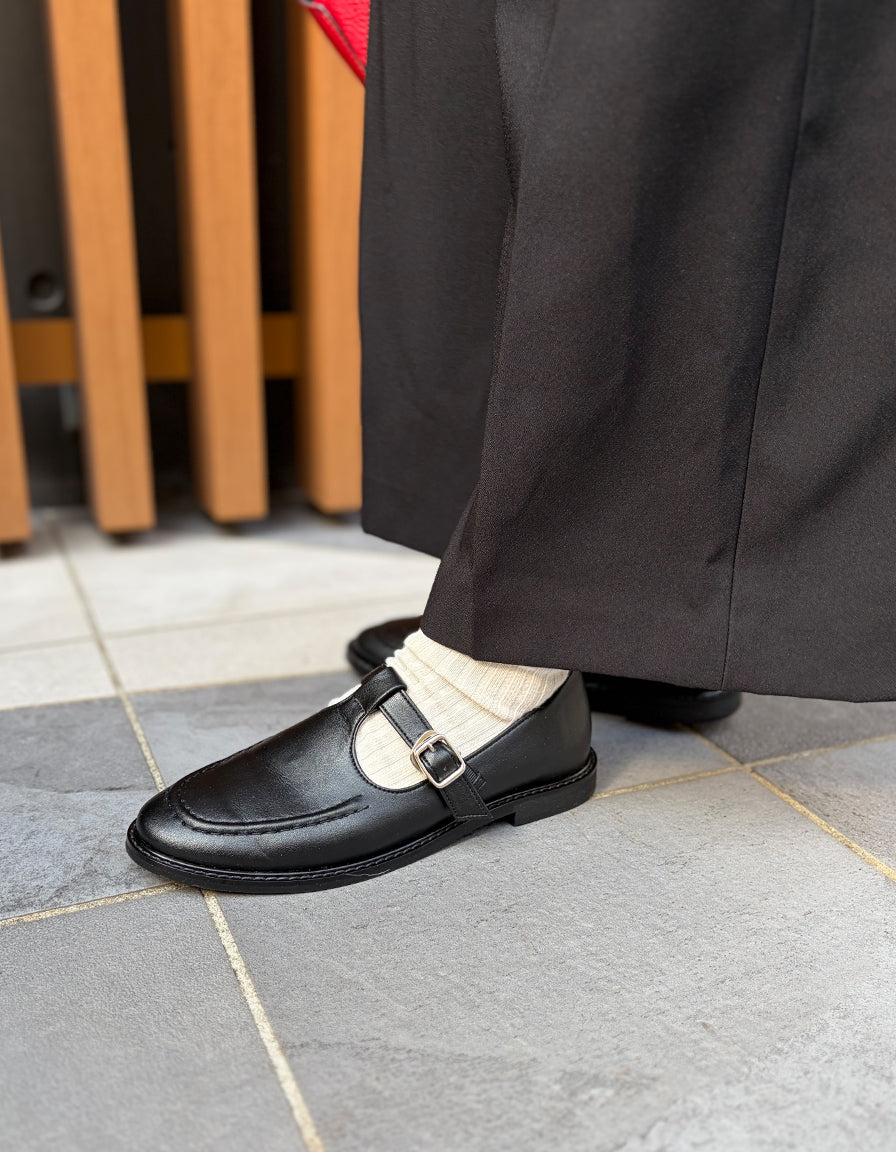 【Renewal】Tストラップシューズ