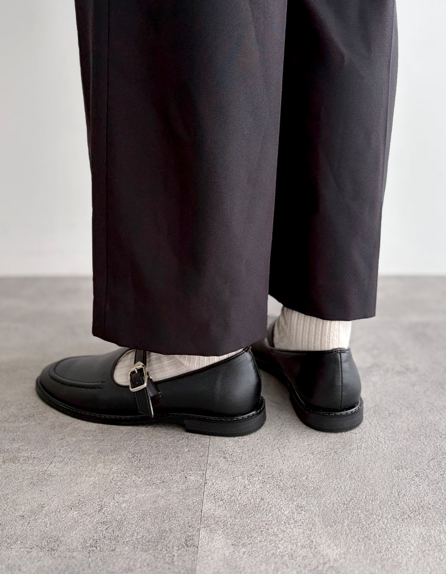 【Renewal】Tストラップシューズ