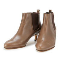 キトゥンヒールサイドゴアブーツ