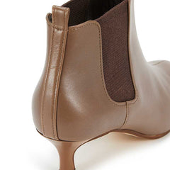 キトゥンヒールサイドゴアブーツ