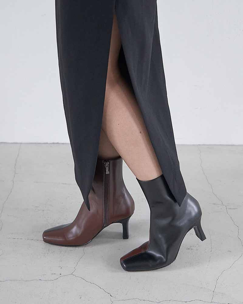 スクエアセンターシームブーツ