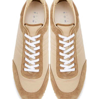 レザーコンビスニーカー