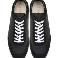 レザーコンビスニーカー