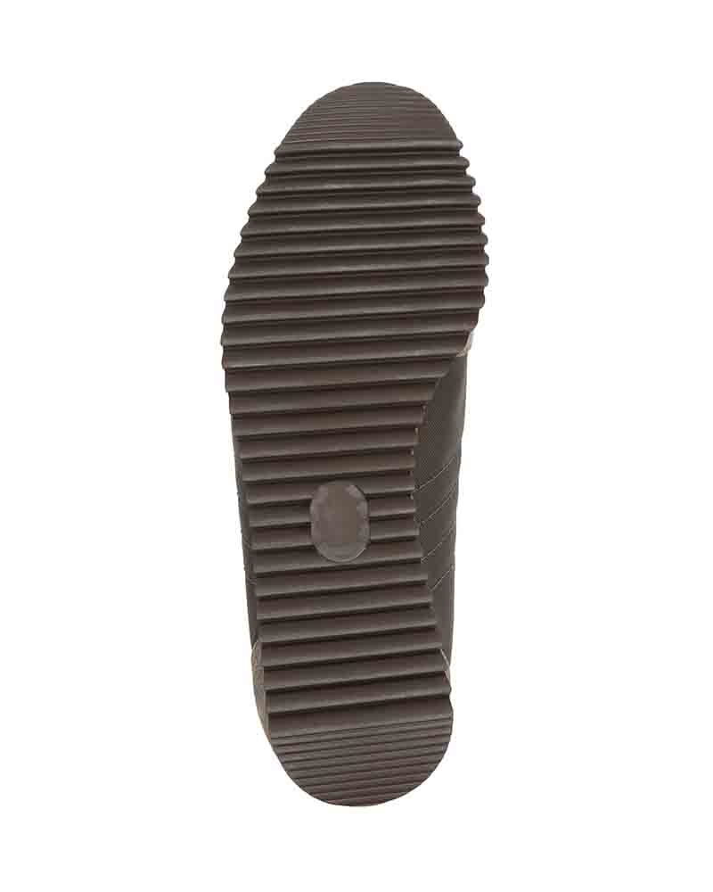 レザーコンビスニーカー