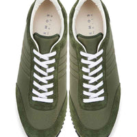 レザーコンビスニーカー