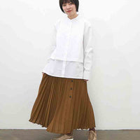 レザーコンビスニーカー