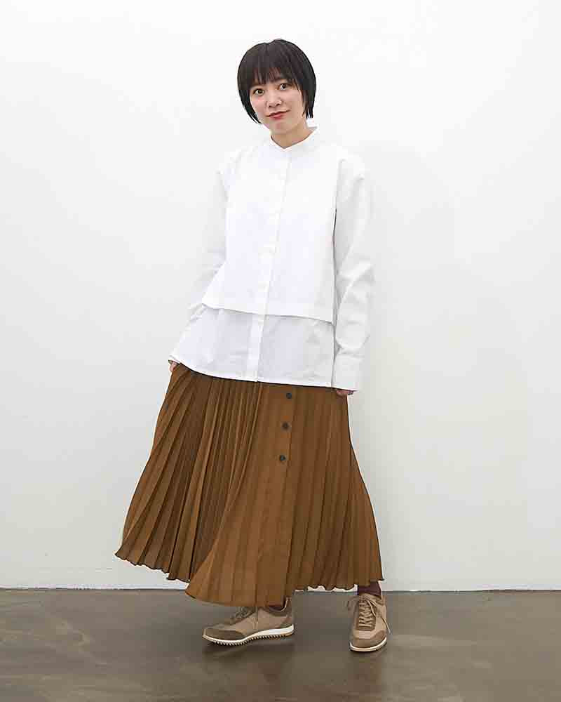 レザーコンビスニーカー