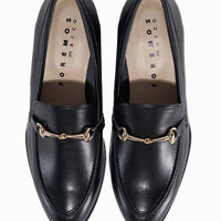 ヒールアップビットローファー