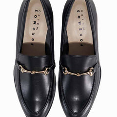 ヒールアップビットローファー