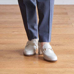 ヒールアップビットローファー