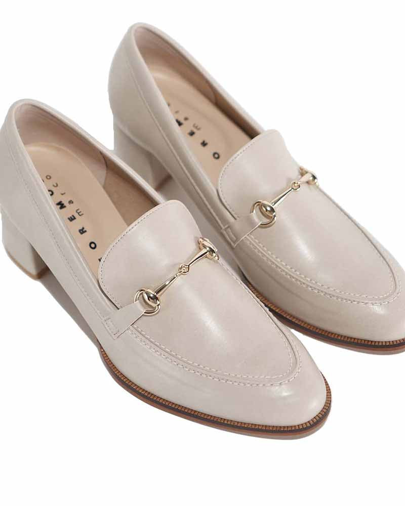 ヒールアップビットローファー