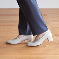 ヒールアップビットローファー