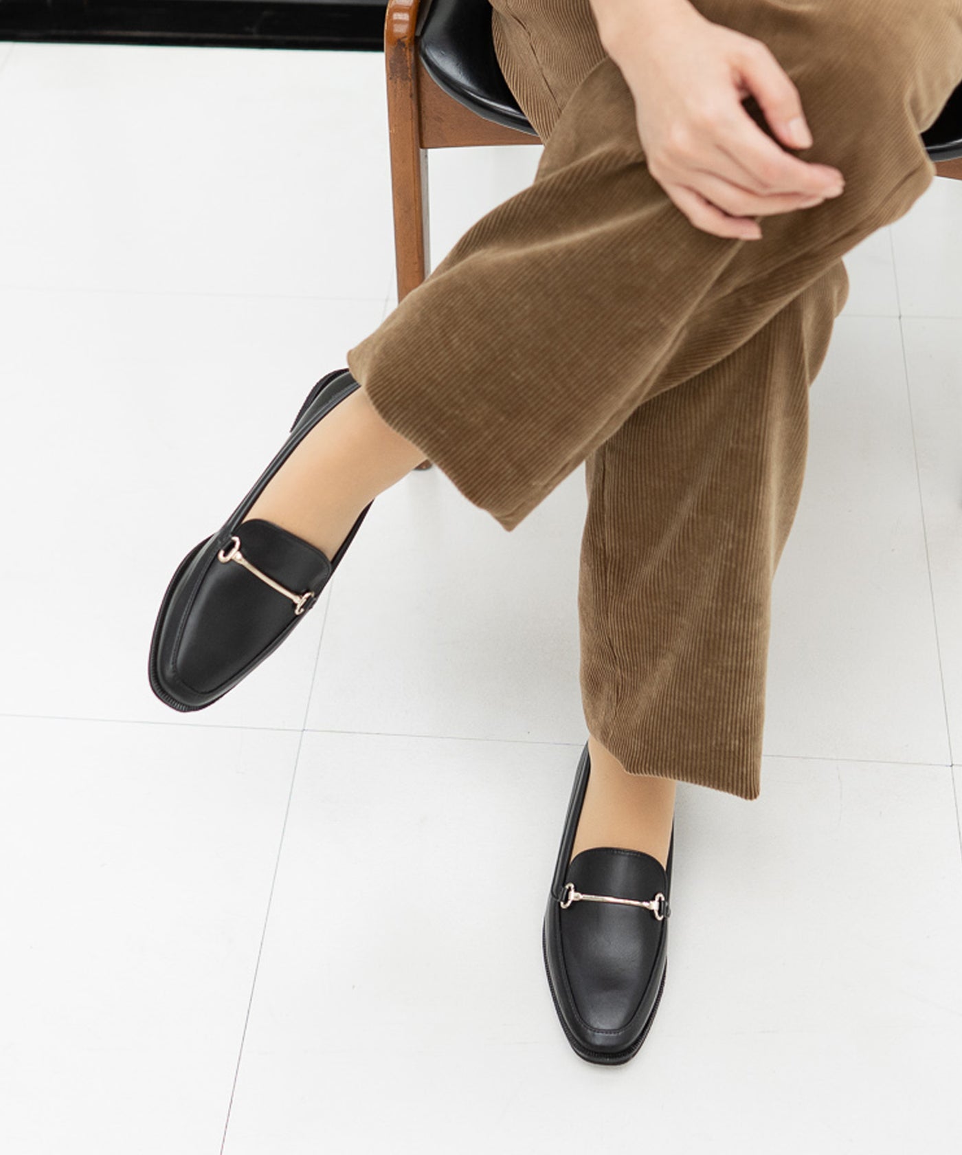 ビットローファー (ブラック)