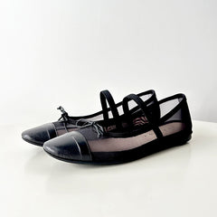 ストラップ付チュールバレエ