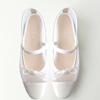 ストラップ付チュールバレエ