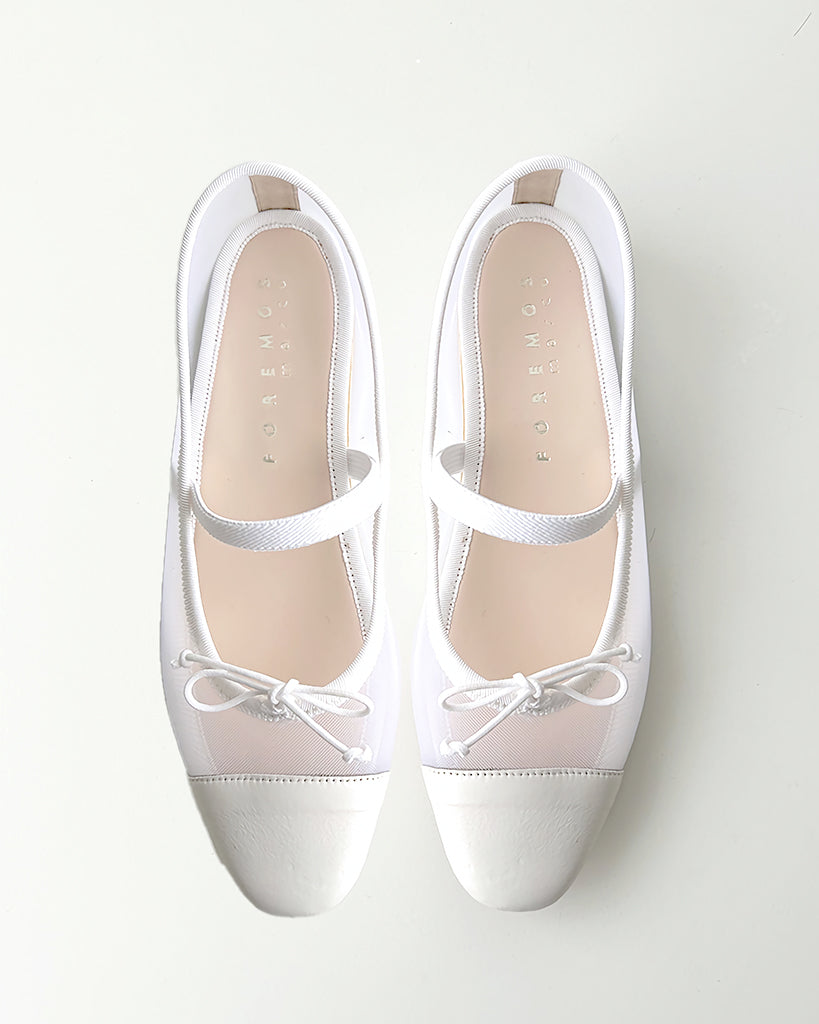 ストラップ付チュールバレエ