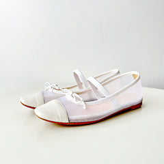 ストラップ付チュールバレエ