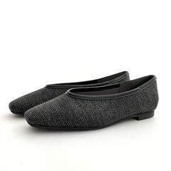 パナマフラットパンプス