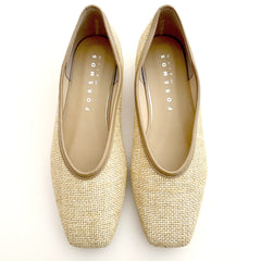 パナマフラットパンプス