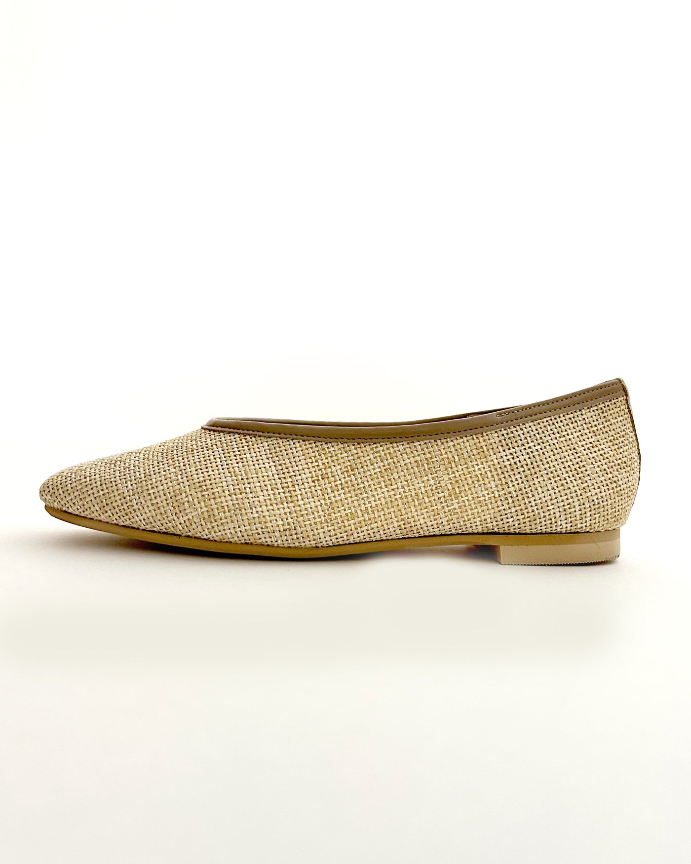 パナマフラットパンプス