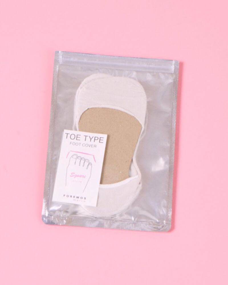 トゥタイプフットカバー（スクエア）