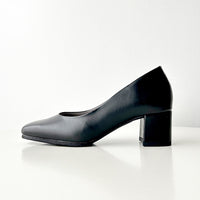 【マシュマロフィット】スクエアトウパンプス